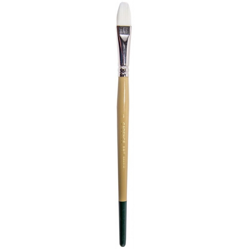 Plochý štětec Cadence 986FR Filbert Brush - vel. 6 Aladine