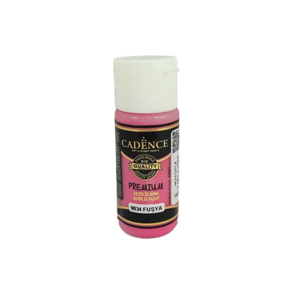 Cadence Akrylová barva Cadence Premium, 25 ml - VYBERTE ODSTÍN - Akrylová barva Cadence Premium, 25 ml - fuchsia, fuchsiová