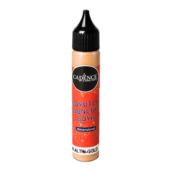 Cadence Metalická kontura Cadence Dimensional Paint, 25 ml - VYBERTE ODSTÍN - Metalická kontura Cadence Dimensional Paint, 25 ml - gold, zlatá