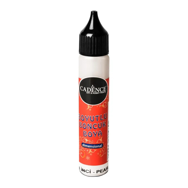 Cadence Metalická kontura Cadence Dimensional Paint, 25 ml - VYBERTE ODSTÍN - Metalická kontura Cadence Dimensional Paint, 25 ml - pearl, perleťová