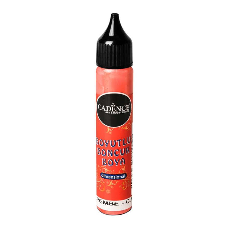 Cadence Metalická kontura Cadence Dimensional Paint, 25 ml - VYBERTE ODSTÍN - Metalická kontura Cadence Dimensional Paint, 25 ml - candy pink, sytá růžová