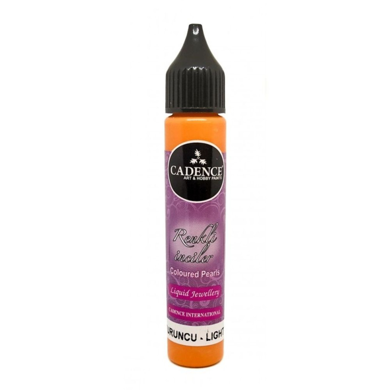 Tekuté perly 25 ml - světlá oranžová Aladine