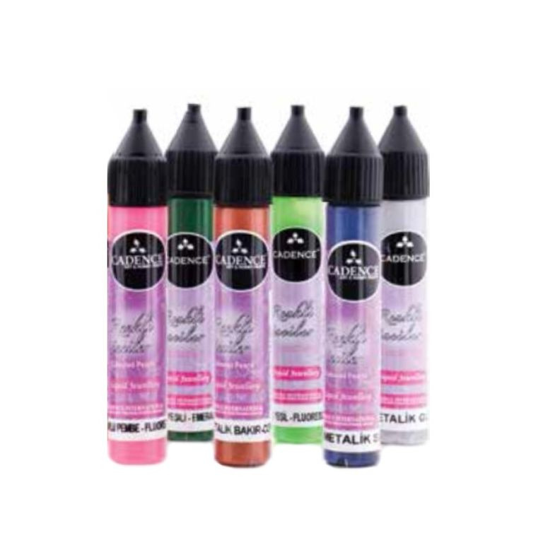 Cadence Tekuté perly Cadence Coloured Pearls, 25 ml - VYBERTE ODSTÍN - Tekuté perly Cadence Coloured Pearls, 25 ml - pistachio green, pistáciově zelené
