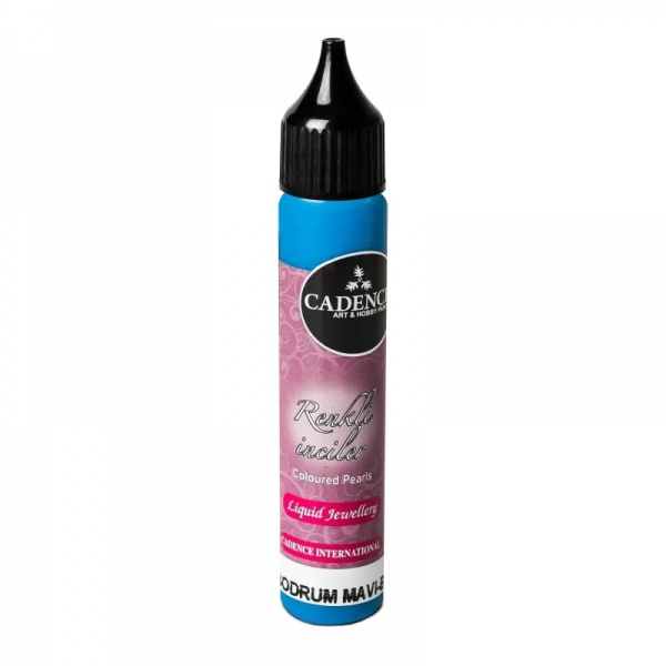 Tekuté perly 25 ml - švestková modrá Aladine
