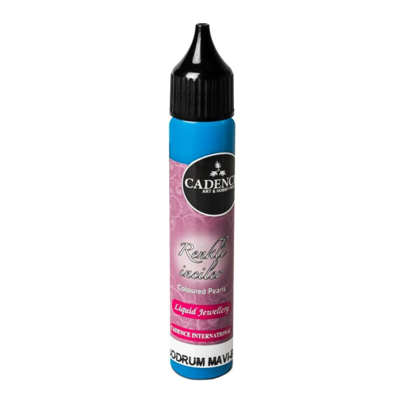 Tekuté perly 25 ml - švestková modrá Aladine