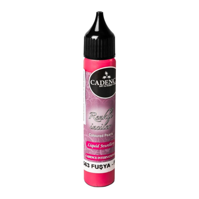 Tekuté perly fuchsiová 25 ml CADENCE