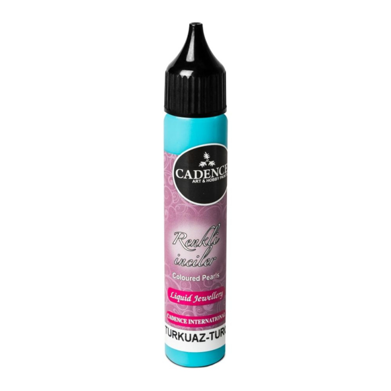 Tekuté perly 25 ml - tyrkysová Aladine