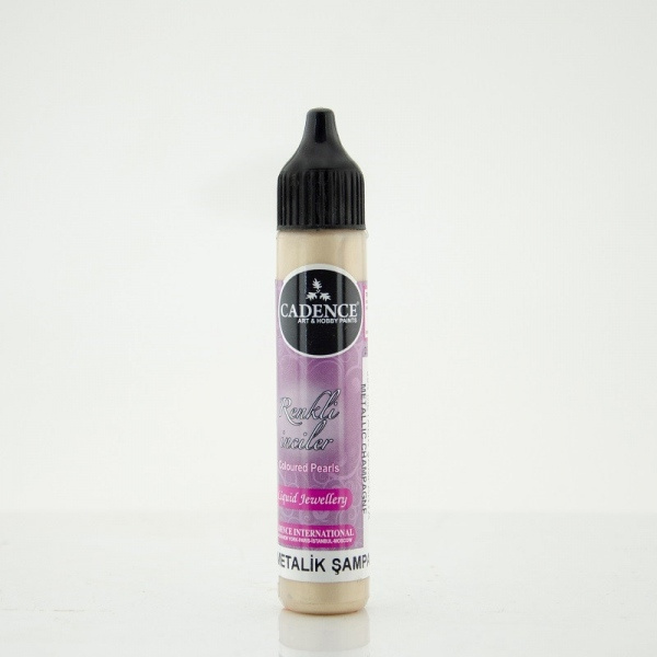 Cadence Metalické tekuté perly Cadence, 25 ml - VYBERTE ODSTÍN - Metalické tekuté perly Cadence, 25 ml - champaigne, šampaňská