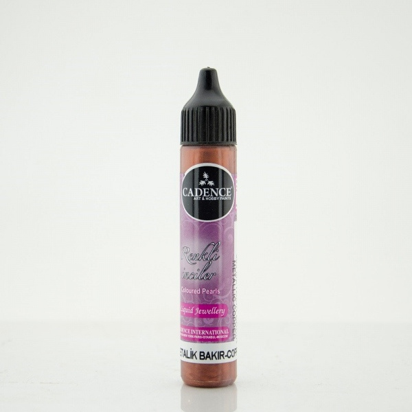 Cadence Metalické tekuté perly Cadence, 25 ml - VYBERTE ODSTÍN - Metalické tekuté perly Cadence, 25 ml - copper, měděná