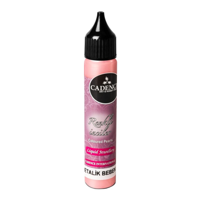 Cadence Metalické tekuté perly Cadence, 25 ml - VYBERTE ODSTÍN - Metalické tekuté perly Cadence, 25 ml - baby pink, sv. růžová