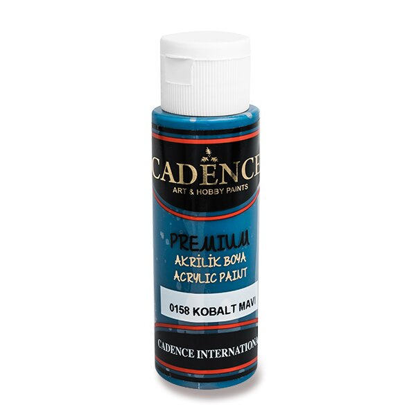 Akrylová barva Premium modrá 70 ml CADENCE