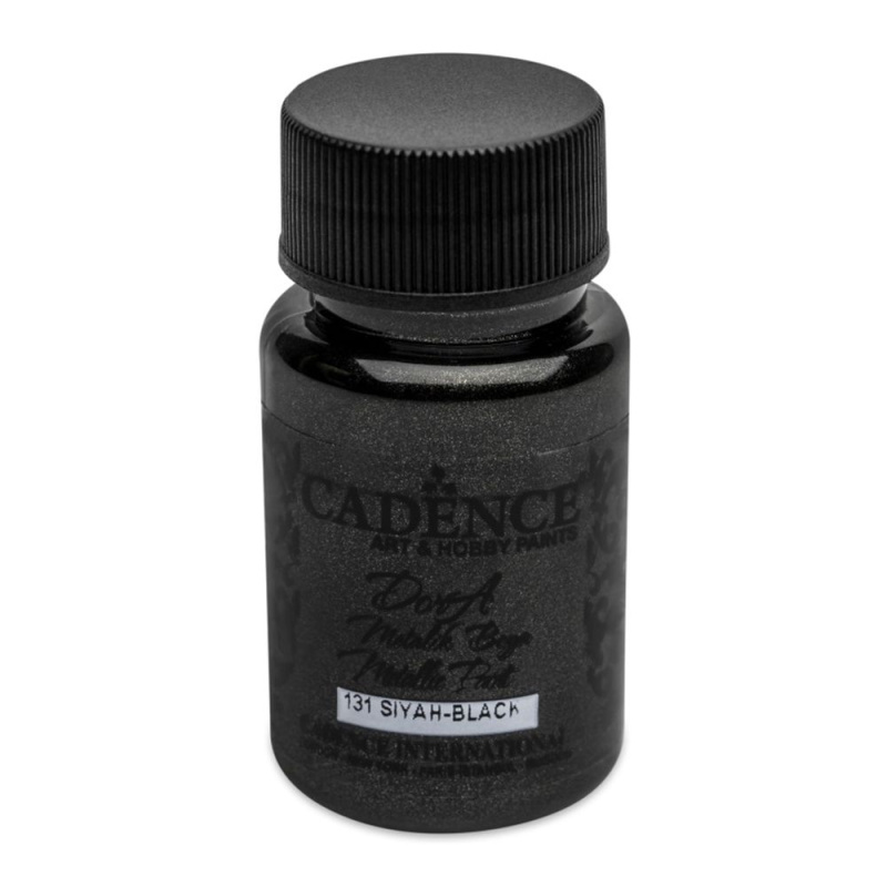 Dora Metallic černá 50 ml CADENCE