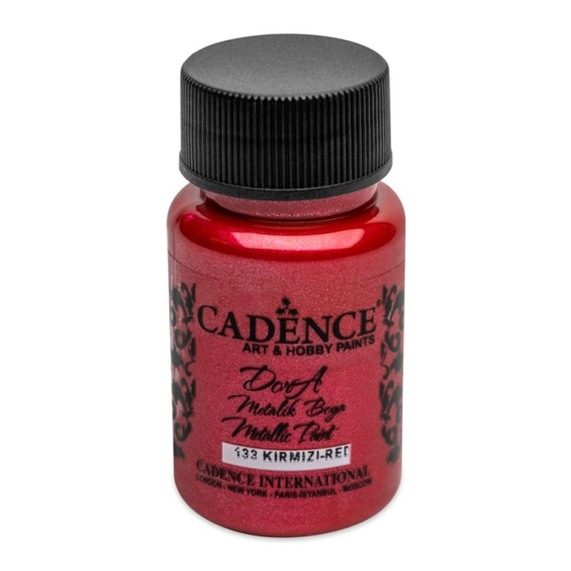 Dora Metallic červená 50 ml CADENCE