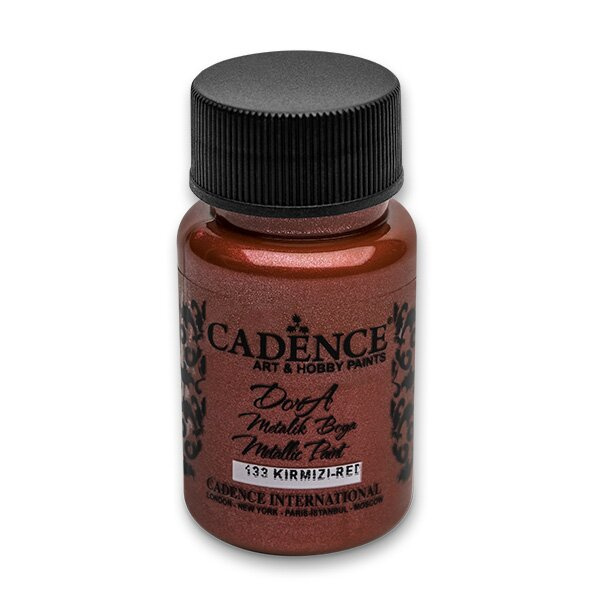 Dora Metallic červená 50 ml CADENCE