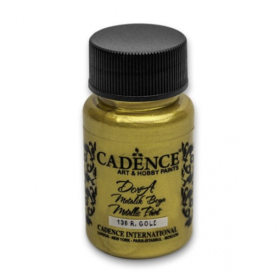 Dora Metallic zlatá 50 ml CADENCE