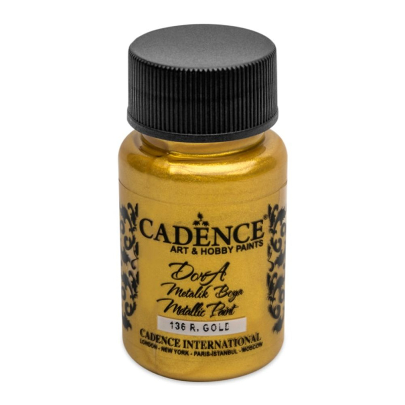 Dora Metallic zlatá 50 ml CADENCE