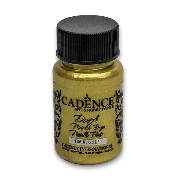 Dora Metallic zlatá 50 ml CADENCE