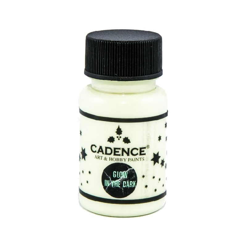 Cadence Barva svíticí ve tmě Cadence, 50 ml - VYBERTE ODSTÍN - Barva svítící ve tmě Cadence, 50 ml - zelená