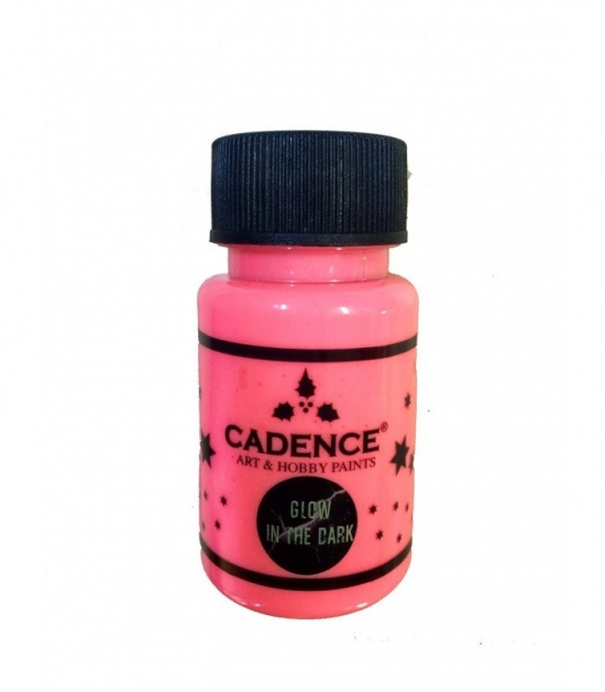 Cadence barva svítící ve tmě růžová Aladine