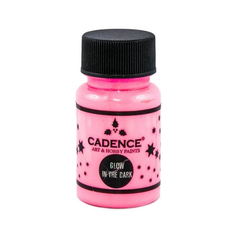 Cadence barva svítící ve tmě růžová Aladine