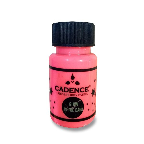 Cadence barva svítící ve tmě růžová Aladine