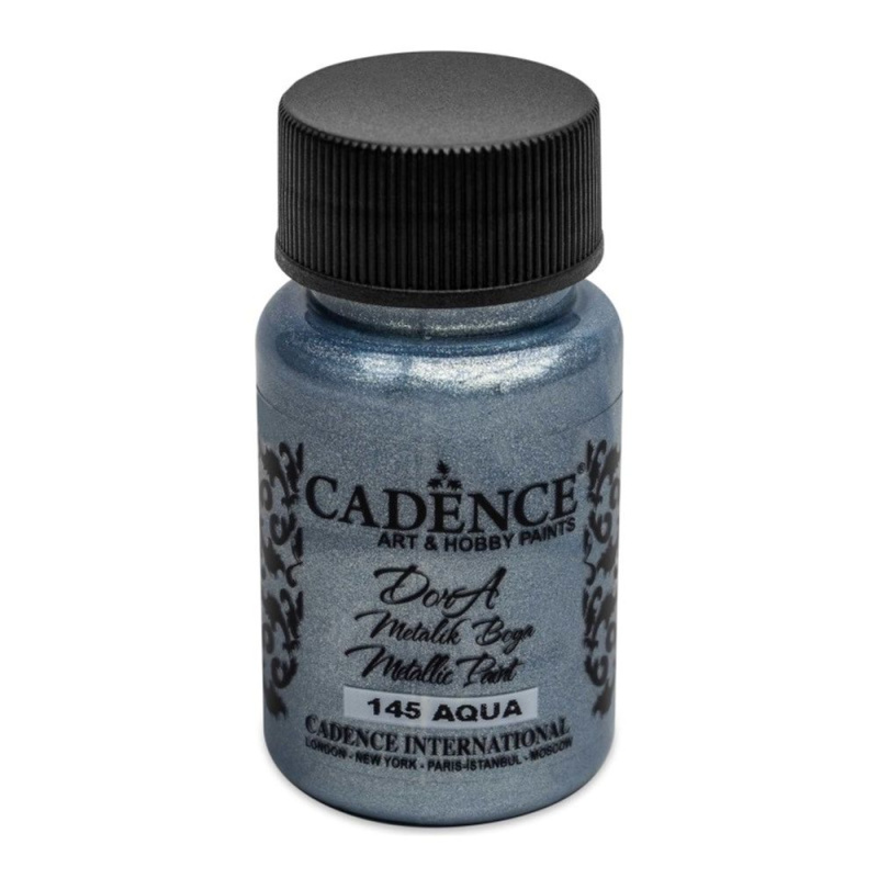 Dora Metallic tmavě stříbrná 50 ml CADENCE
