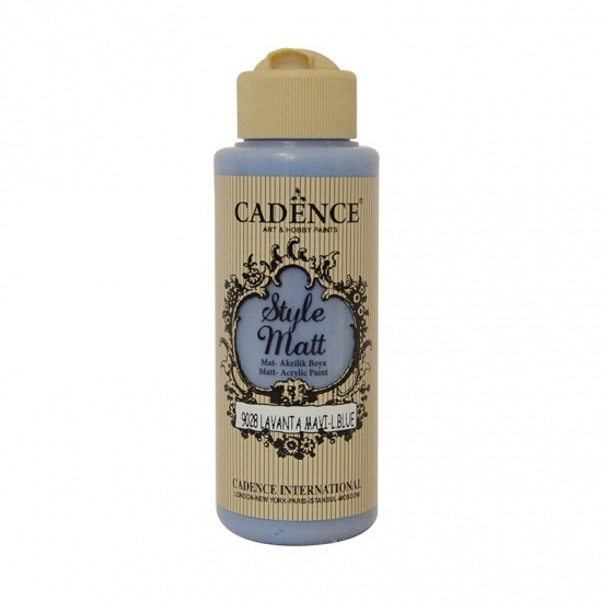 Matná akrylová barva Cadence Style Matt 120ml -lavender blue levandulová Aladine