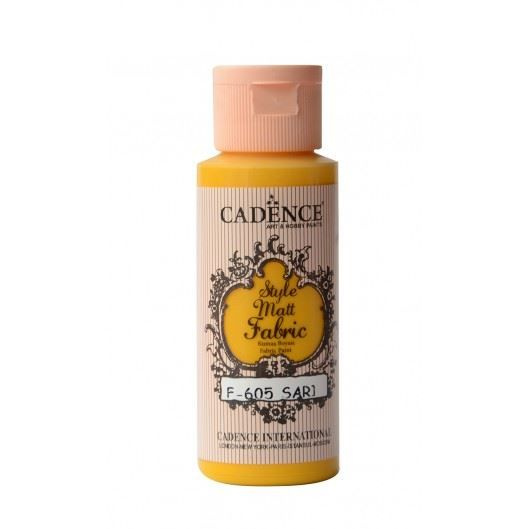 Cadence Barva na textil Cadence Style Matt Fabric, 59 ml - VYBERTE ODSTÍN - Barva na textil Cadence Style Matt Fabric, 59 ml - yellow, žlutá