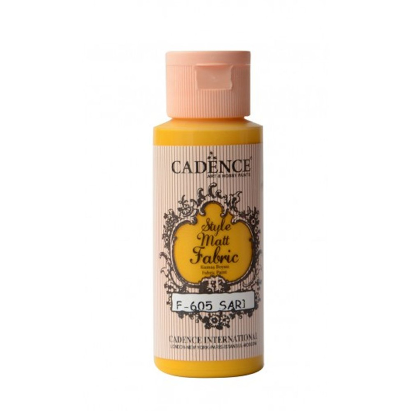 Cadence Barva na textil Cadence Style Matt Fabric, 59 ml - VYBERTE ODSTÍN - Barva na textil Cadence Style Matt Fabric, 59 ml - yellow, žlutá