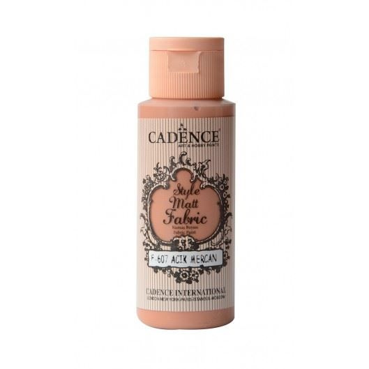 Klasická textilní barva Style Matt Fabric 50ml - korálová light coral Aladine