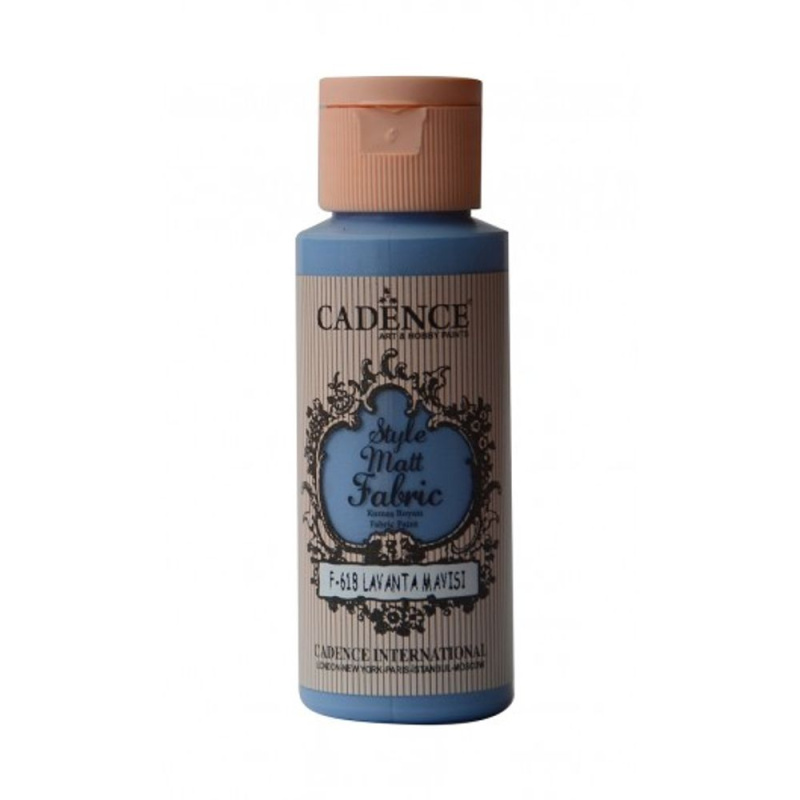 Cadence Barva na textil Cadence Style Matt Fabric, 59 ml - VYBERTE ODSTÍN - Barva na textil Cadence Style Matt Fabric, 59 ml - lavender blue, levandulová