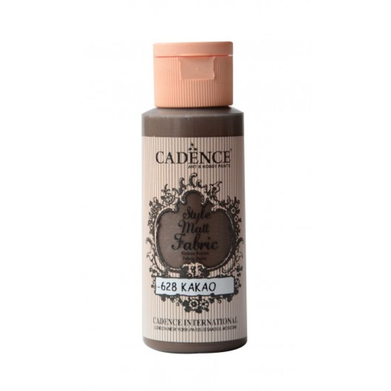 Klasická textilní barva Style Matt Fabric 50ml - čokoládová cacao Aladine