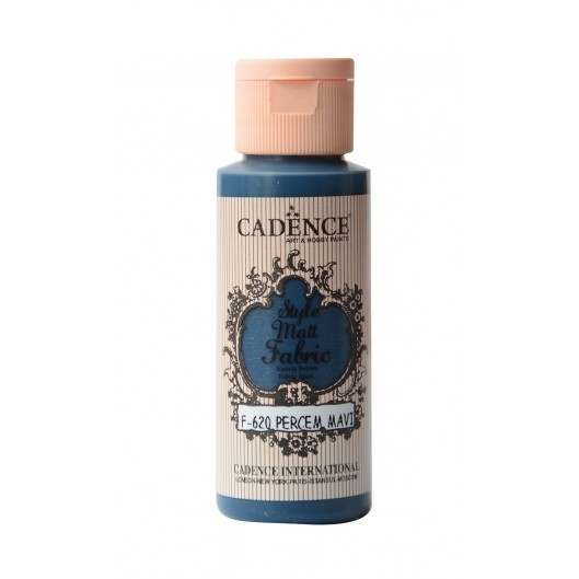 Cadence Barva na textil Cadence Style Matt Fabric, 59 ml - VYBERTE ODSTÍN - Barva na textil Cadence Style Matt Fabric, 59 ml - tufis, safírová modrá