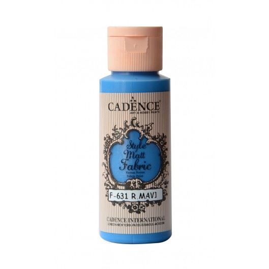 Cadence Barva na textil Cadence Style Matt Fabric, 59 ml - VYBERTE ODSTÍN - Barva na textil Cadence Style Matt Fabric, 59 ml - royal blue, modrá