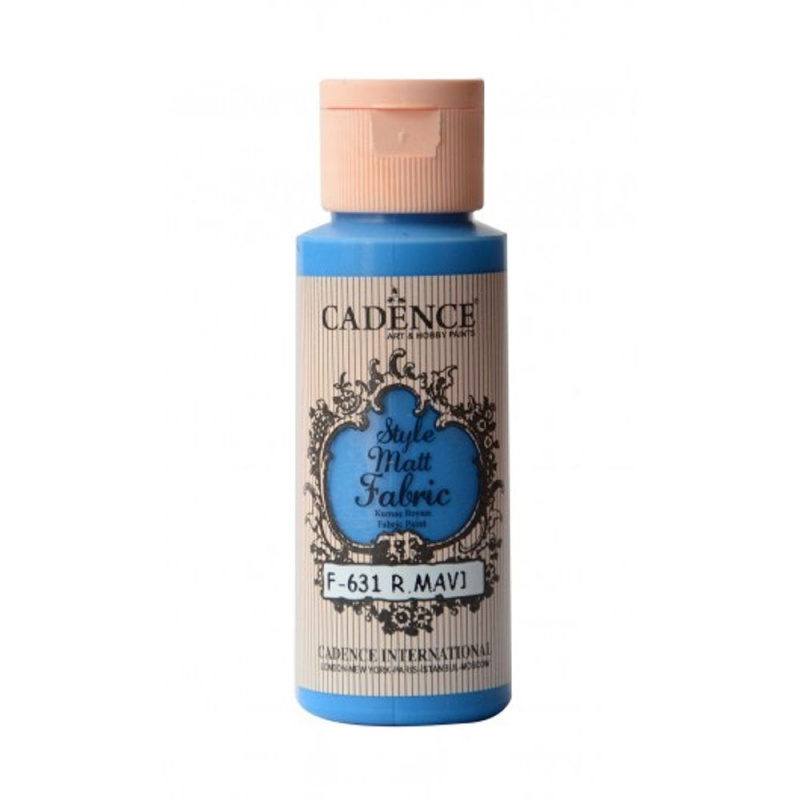 Cadence Barva na textil Cadence Style Matt Fabric, 59 ml - VYBERTE ODSTÍN - Barva na textil Cadence Style Matt Fabric, 59 ml - royal blue, modrá