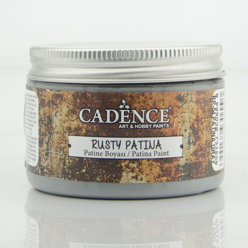 Cadence Patinovací barva Cadence Rusty Patina, 150 ml  - VYBERTE ODSTÍN - Patinovací barva Cadence Rusty Patina, 150 ml  - gray, šedá