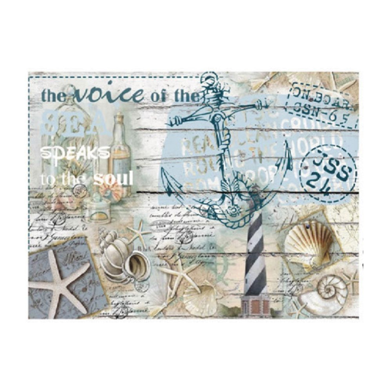 Cadence Rýžový papír Cadence - Námořní - VYBERTE VELIKOST - Rýžový papír Cadence, A3 - Námořní