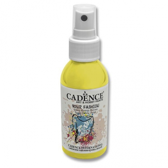 Barva na textil Your Fashion žlutá 100 ml CADENCE