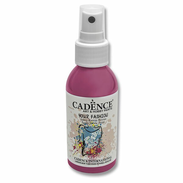 Barva na textil Your Fashion růžová 100 ml CADENCE