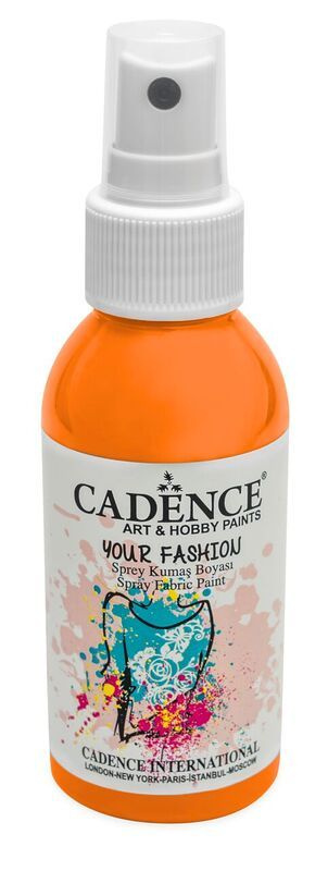 Barva na textil Your Fashion oranžová 100 ml CADENCE