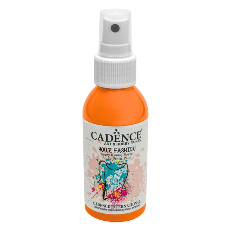 Barva na textil Your Fashion oranžová 100 ml CADENCE