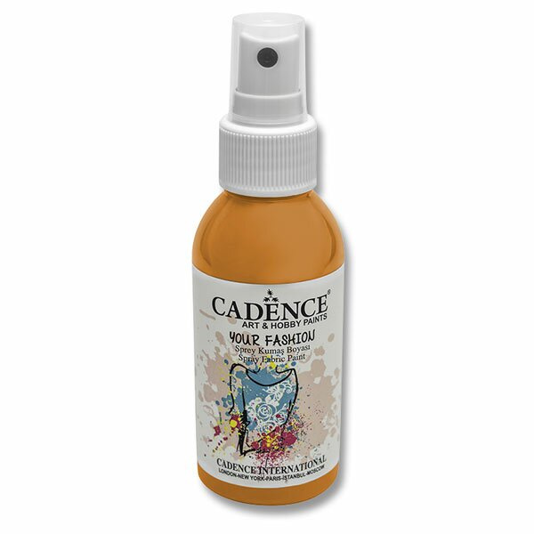 Barva na textil Your Fashion oranžová 100 ml CADENCE
