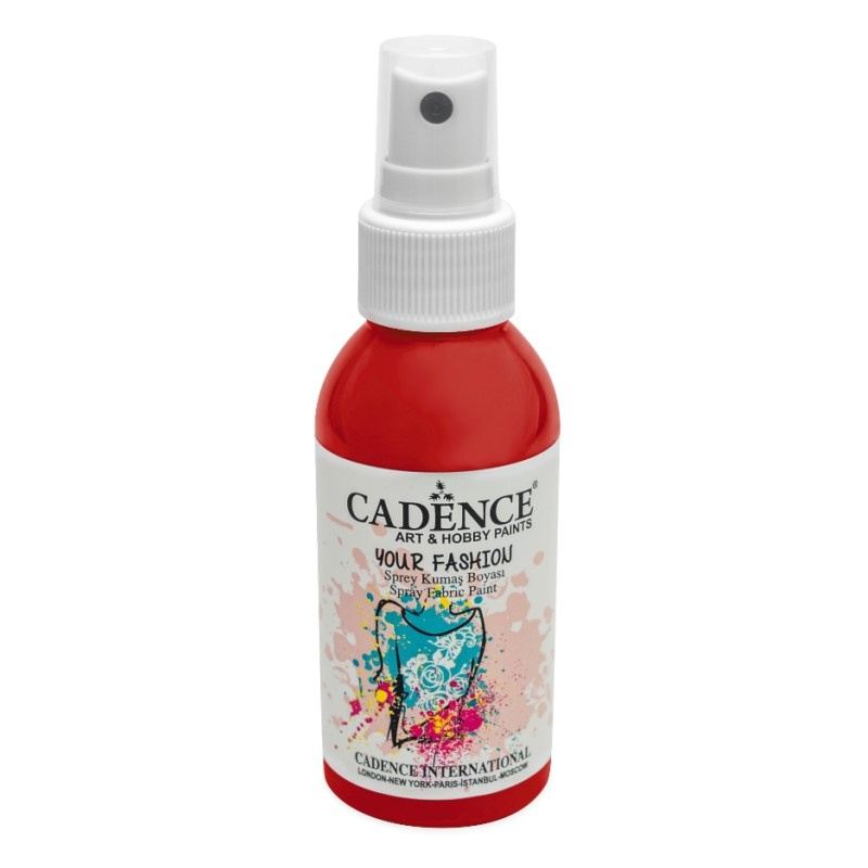 Barva na textil Your Fashion červená 100 ml CADENCE