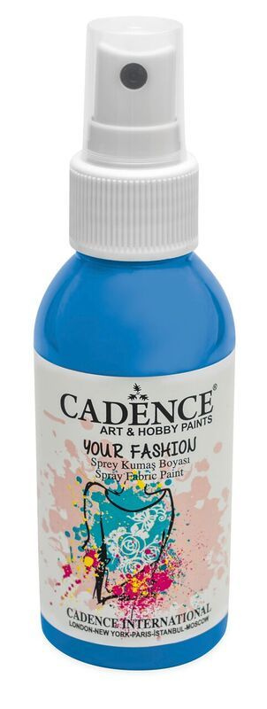 Barvy na textil Your Fashion světle modrá 100 ml CADENCE