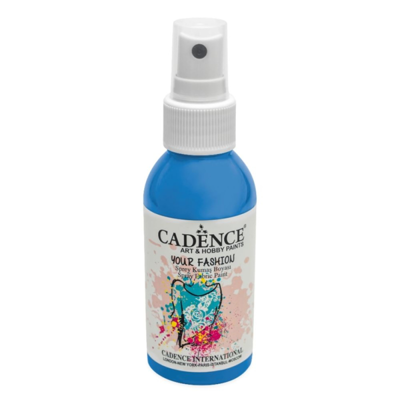 Barvy na textil Your Fashion světle modrá 100 ml CADENCE