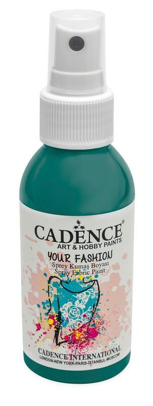 Barva na textil Your Fashion modrozelená 100 ml CADENCE