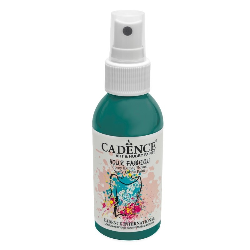 Barva na textil Your Fashion modrozelená 100 ml CADENCE