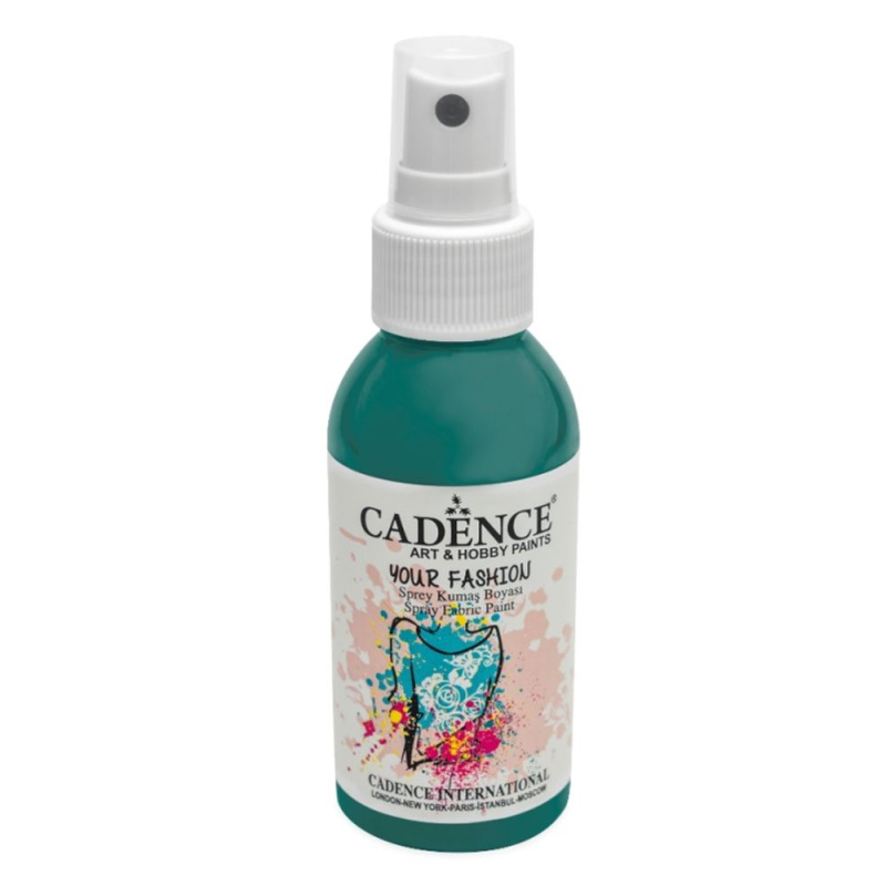 Barva na textil Your Fashion modrozelená 100 ml CADENCE