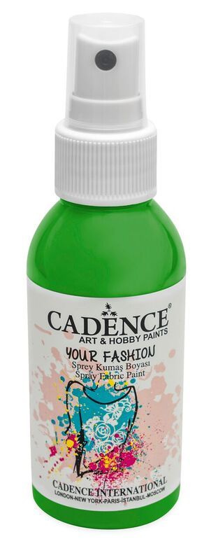 Barva na textil Your Fashion zelená 100 ml CADENCE