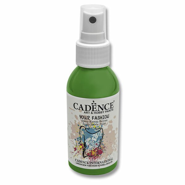 Barva na textil Your Fashion zelená 100 ml CADENCE